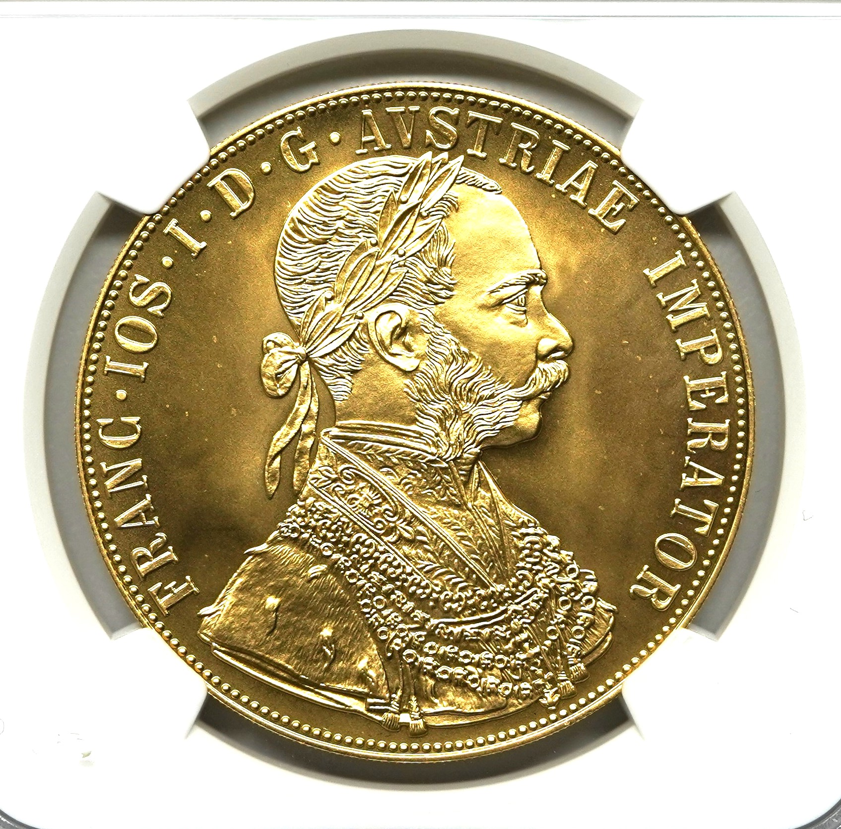 Sold】1915年（2025年）年 フランツ・ヨーゼフ1世 4ダカット金貨